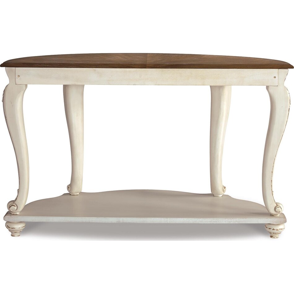 white brown occasional tables   