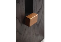 white dark brown occasional tables   