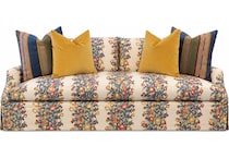 white fabric living room groups   
