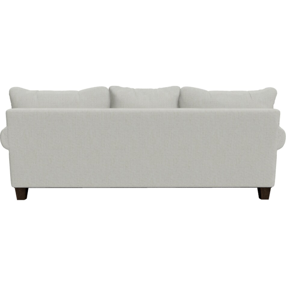 white fabric living room groups   