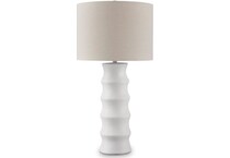 white lamps   