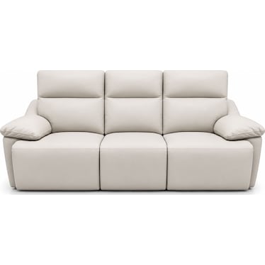 Leather Power Reclining Sofa