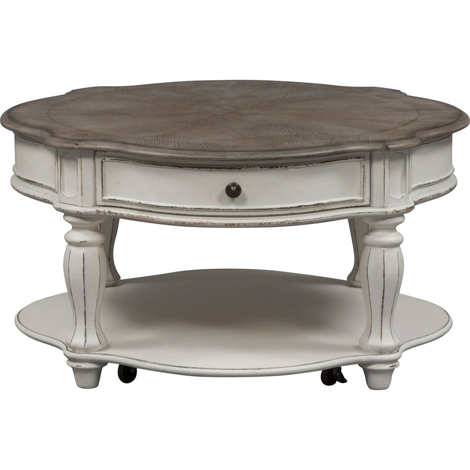 white occasional tables   