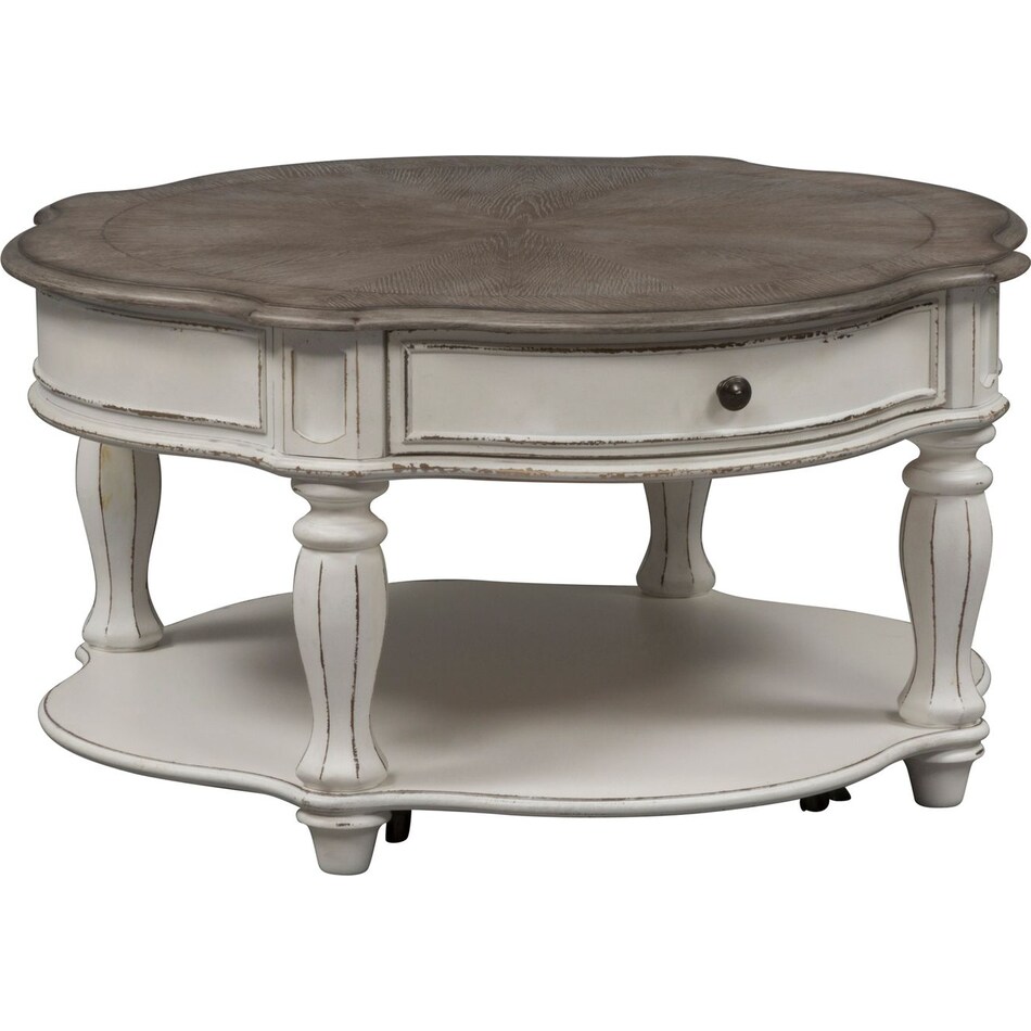 white occasional tables   