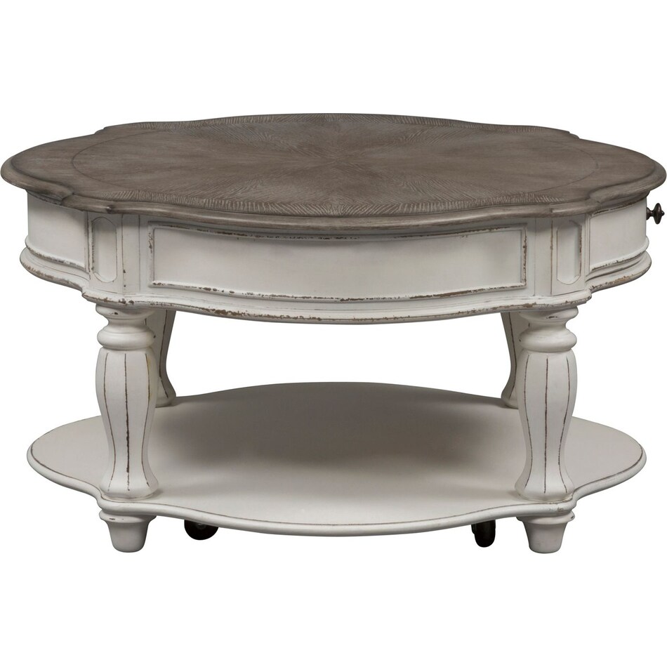 white occasional tables   