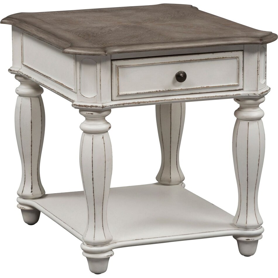 white occasional tables   