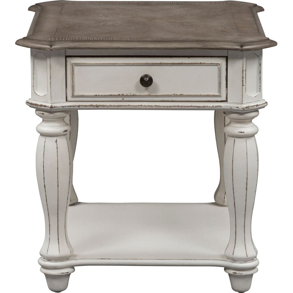 white occasional tables   