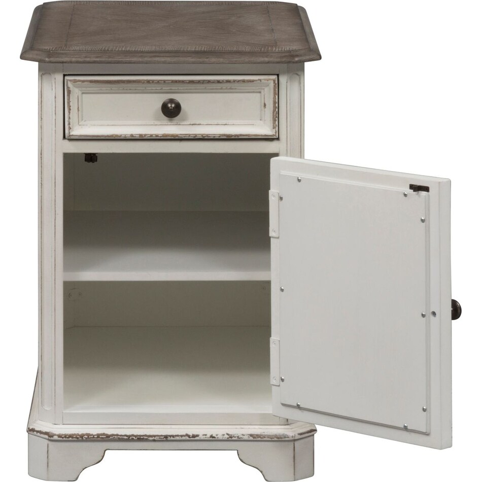 white occasional tables   