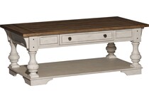 white occasional tables   