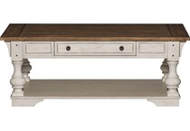 white occasional tables   