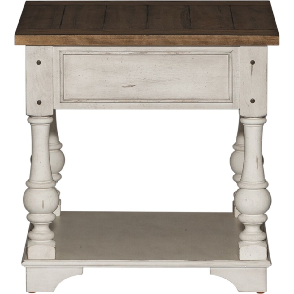 white occasional tables   