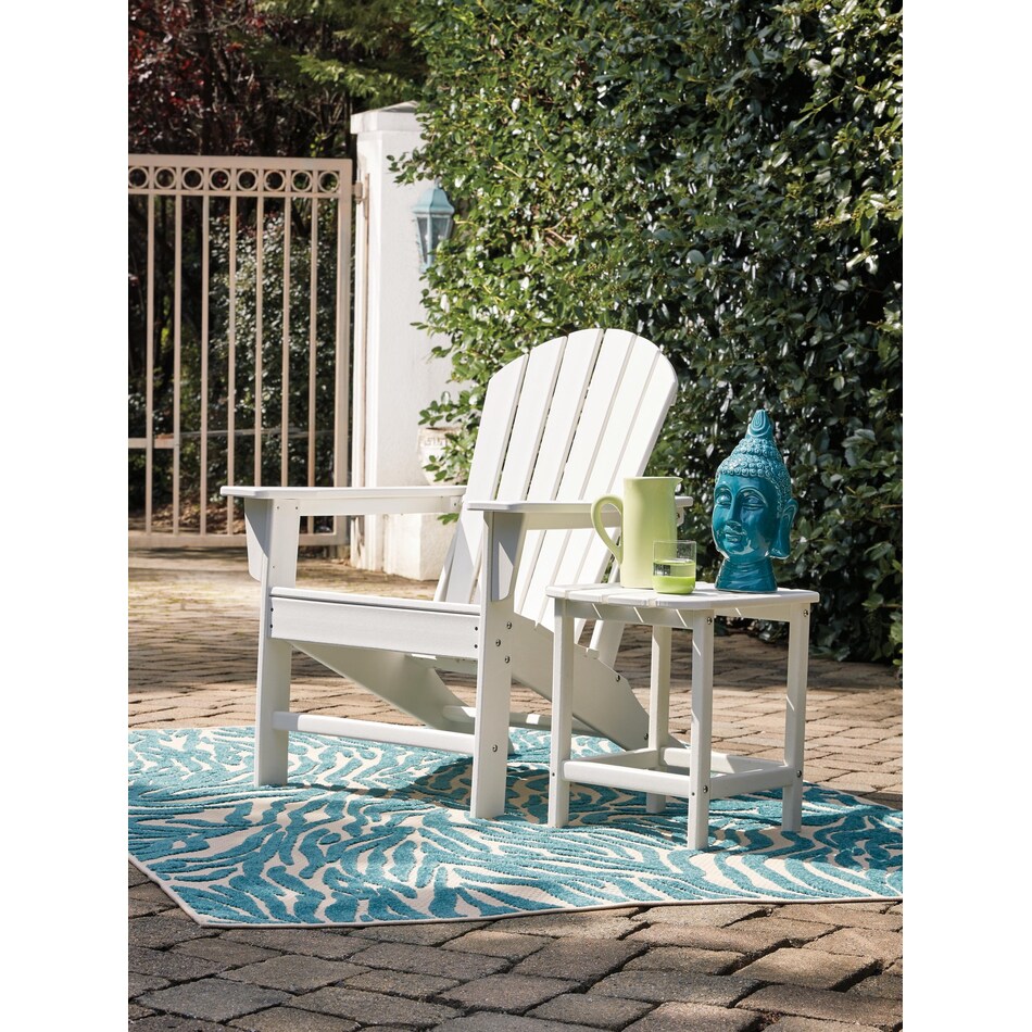 white outdoor furniture   