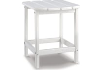 white outdoor furniture   