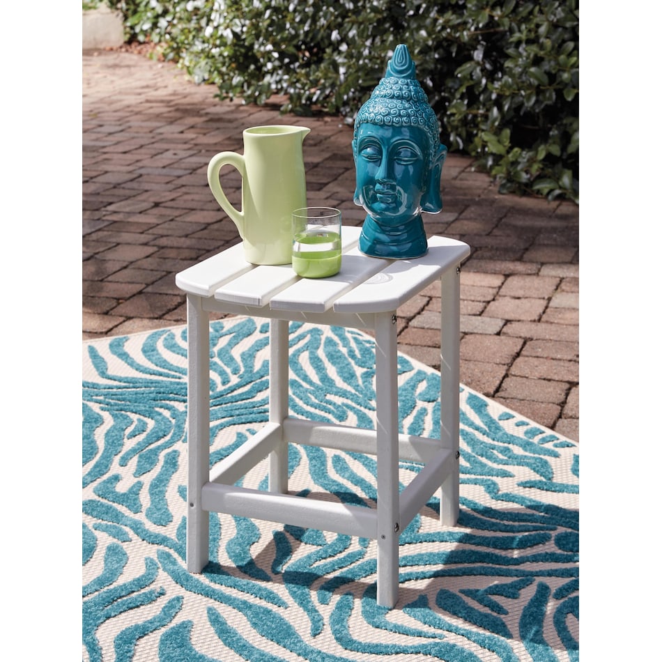 white outdoor furniture   
