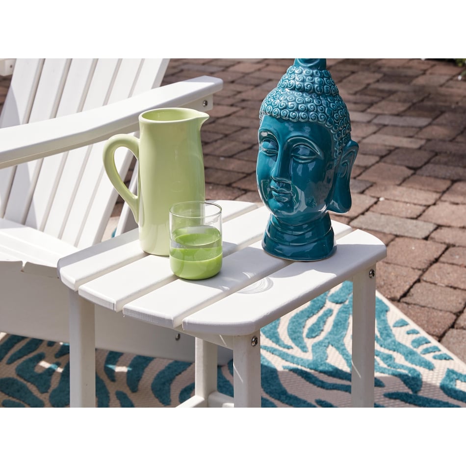 white outdoor furniture   