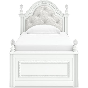 Kozlani Twin Upholstered Panel Bed