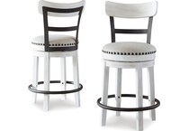 white pub tables bars and stools   