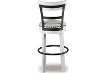 white pub tables bars and stools   