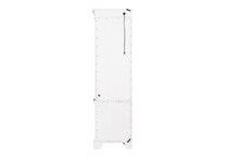 white wall units   