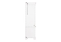 white wall units   