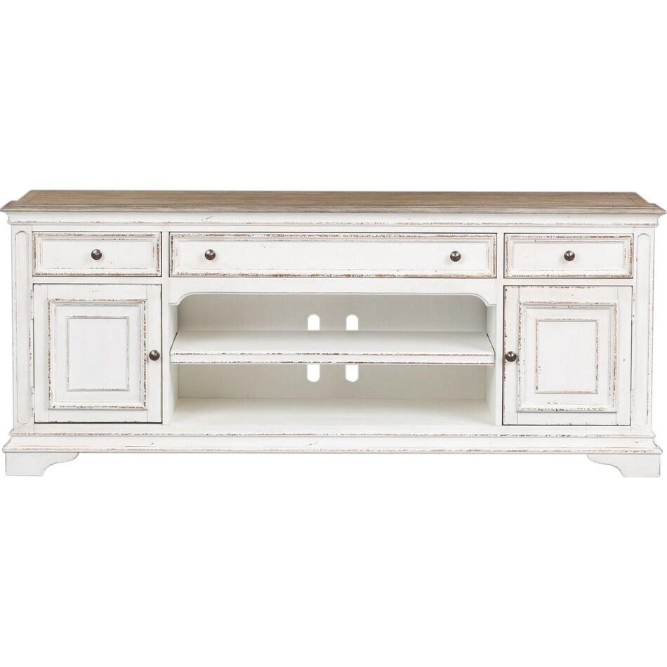 white wall units   