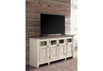 white weathered gray wall units   