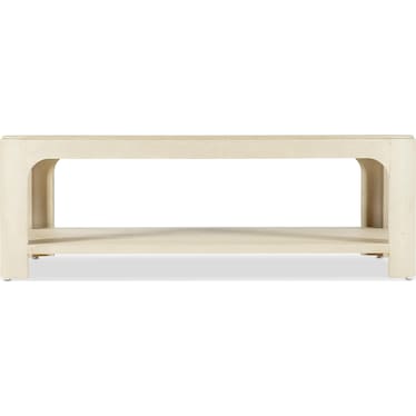 Archives Raffia Rectangle Cocktail Table