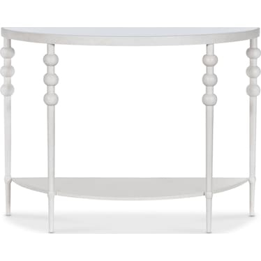 Melange On the Bright Side Demilune Console