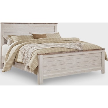 Willowton King Panel Bed