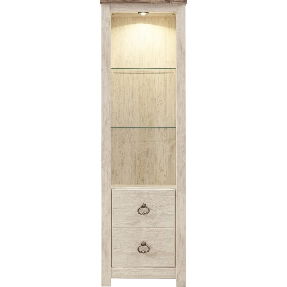 whitewash wall units   