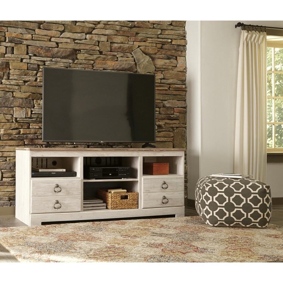 whitewash wall units   