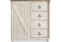 whitewash youth bedroom   