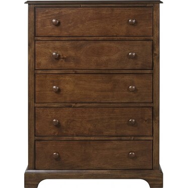 5 Drawers Chest - Espresso